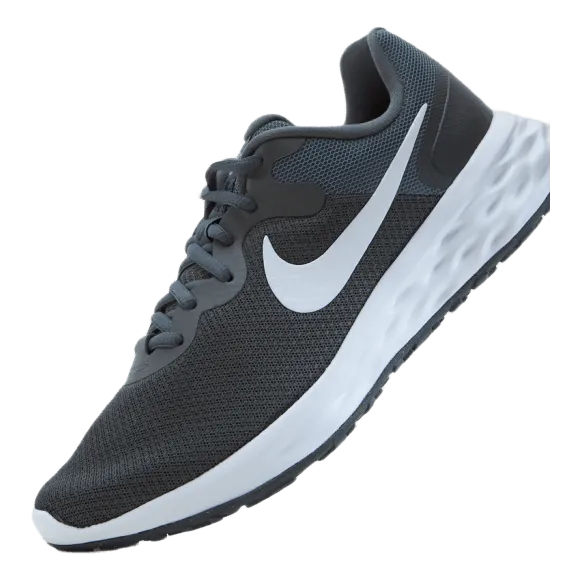Revolution 6 Next Nature Men's Road Running Shoes IRON GREY/WHITE-SMOKE GREY-BLACK