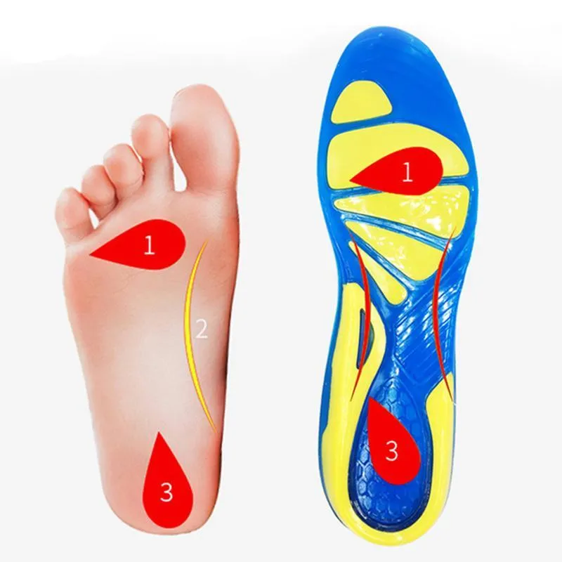 Silicone Gel Insoles Foot Care