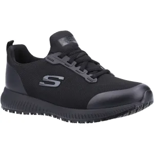 Skechers Work Women's Squad WIDE Fitting Slip Resistant Trainer