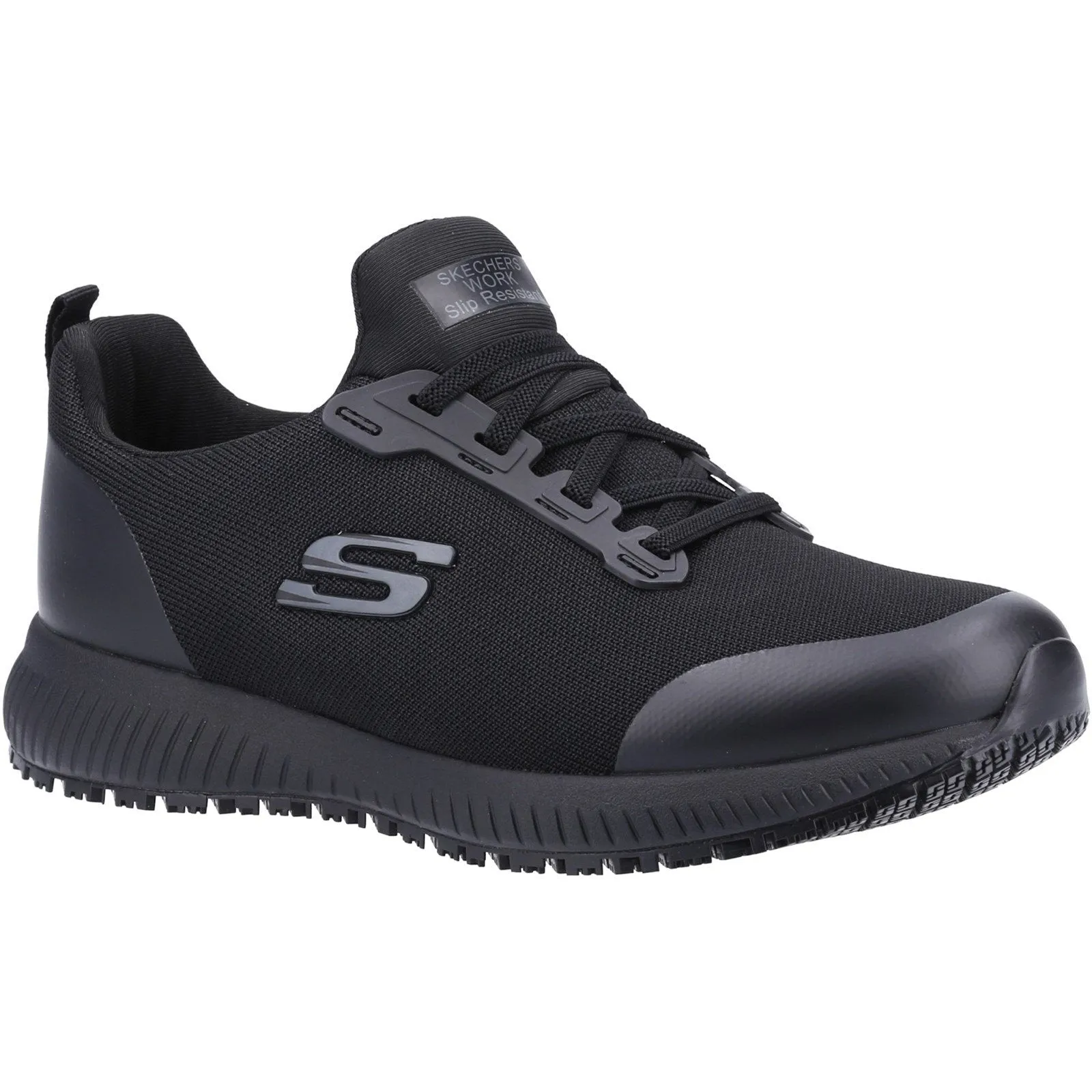 Skechers Work Women's Squad WIDE Fitting Slip Resistant Trainer