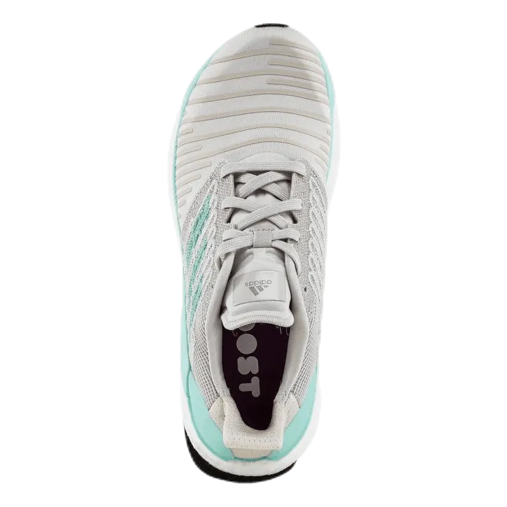 Solar Boost Shoes Raw White / Clear Mint / Active Purple