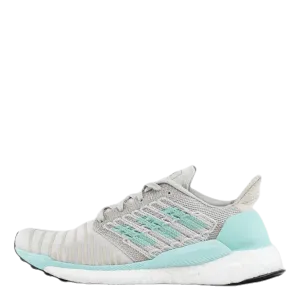 Solar Boost Shoes Raw White / Clear Mint / Active Purple