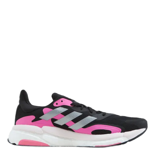 SolarBoost 3 Shoes Core Black / Screaming Pink / Halo Silver