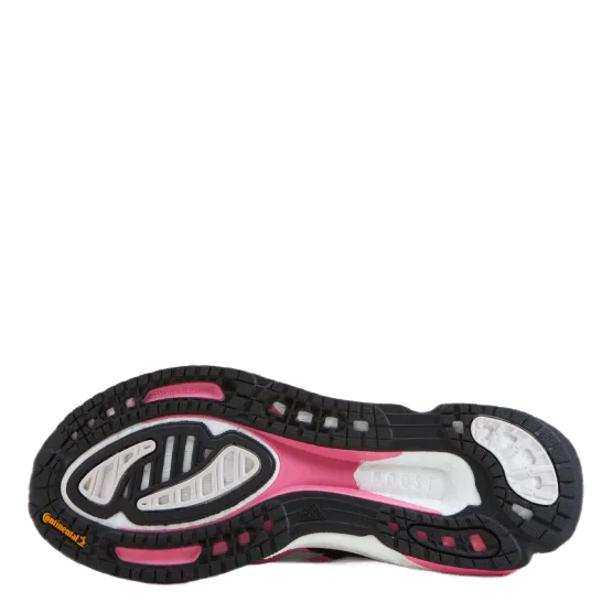 SolarBoost 3 Shoes Core Black / Screaming Pink / Halo Silver