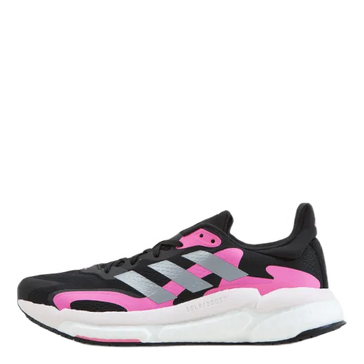 SolarBoost 3 Shoes Core Black / Screaming Pink / Halo Silver