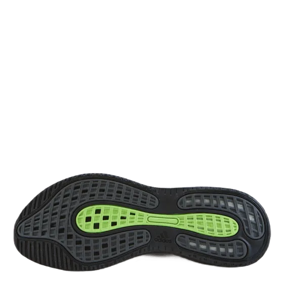 Supernova Shoes Core Black / Core Black / Signal Green