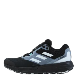 Terrex Two Flow Trail Running Shoes Core Black / Crystal White / Clear Mint