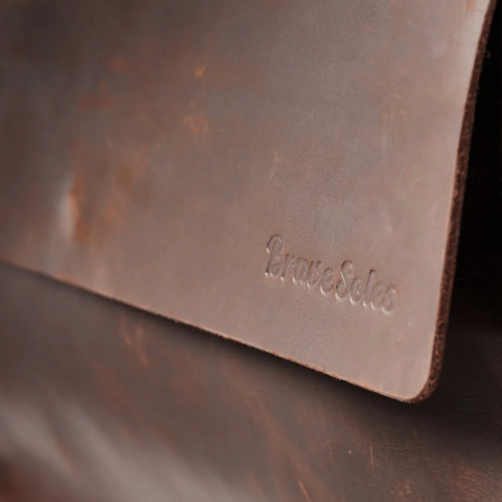 The Gabriel Leather Messenger Bag