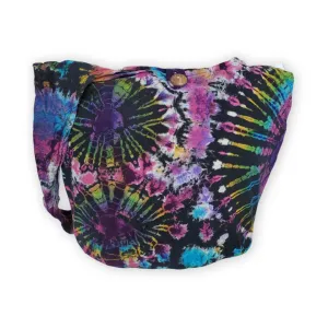 Tie Dye Bag Hobo Purse Handmade Crossbody Sling Shoulder cotton Messenger Bags Top Zipper