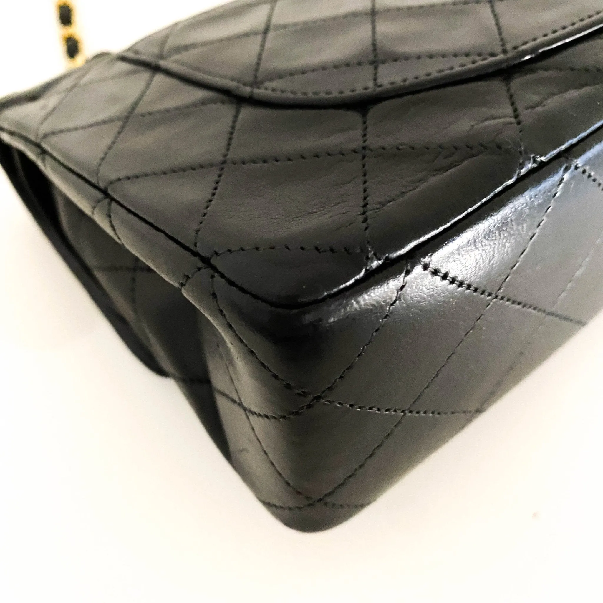 Timeless Classic Small Double Flap Bag Quilted Lambskin