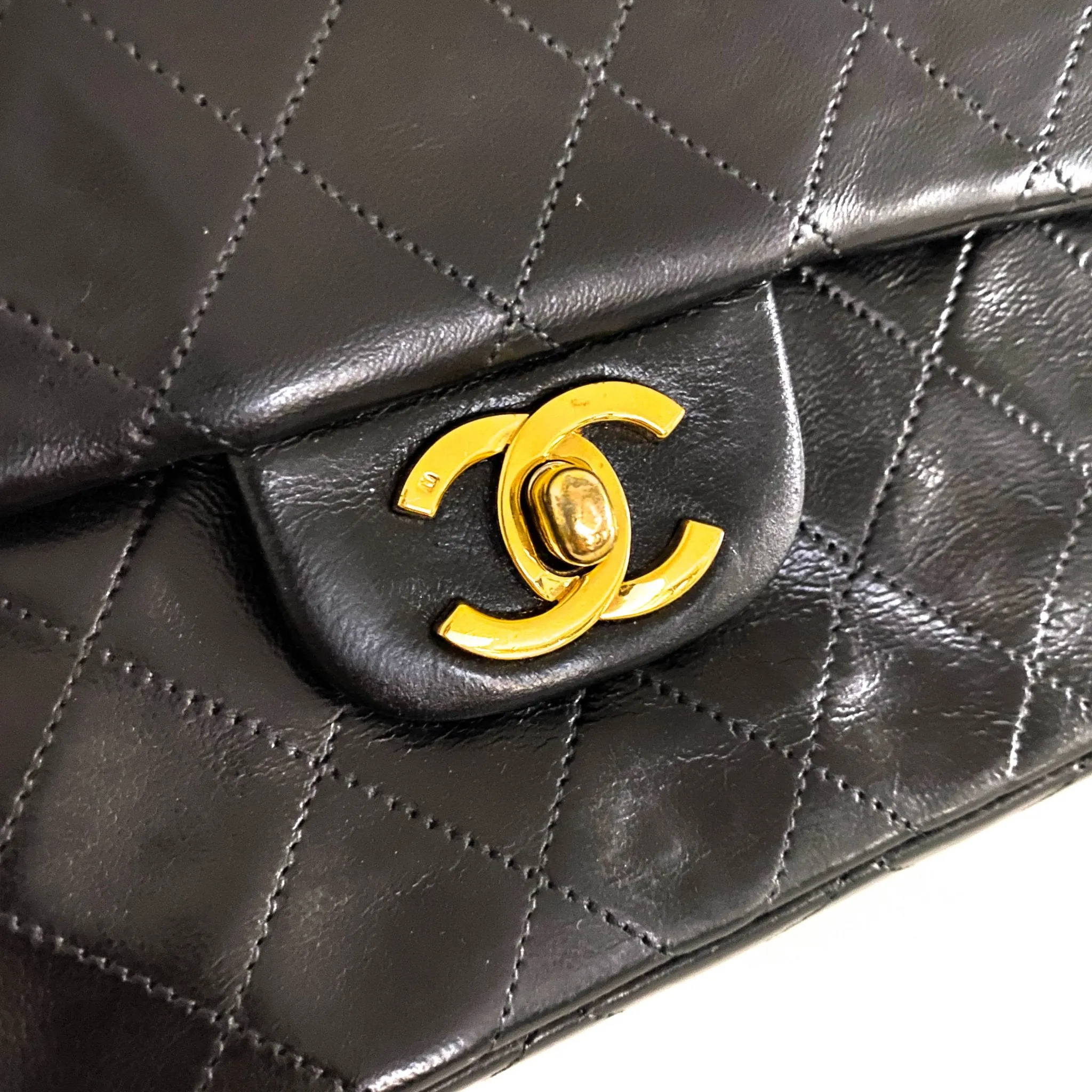Timeless Classic Small Double Flap Bag Quilted Lambskin