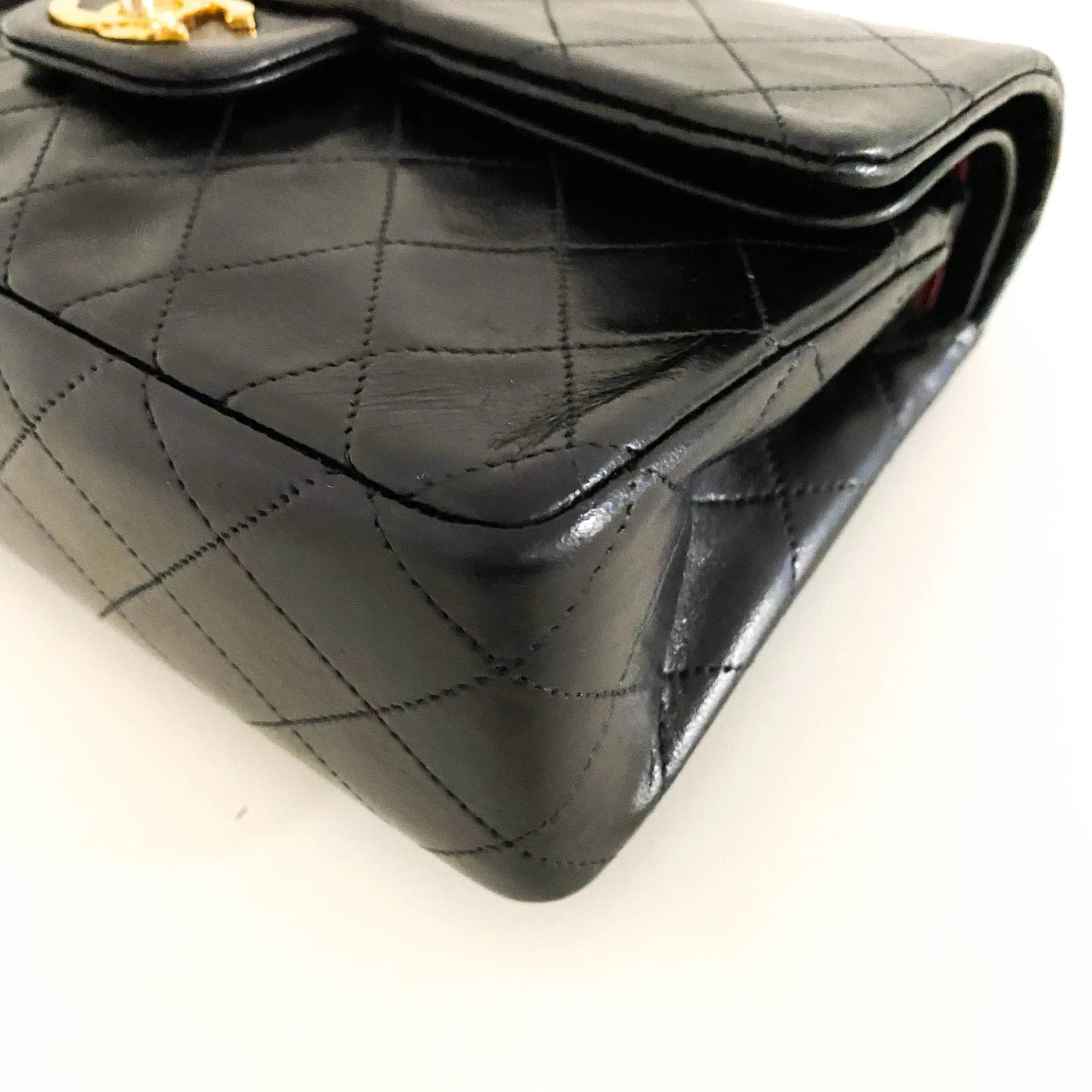 Timeless Classic Small Double Flap Bag Quilted Lambskin