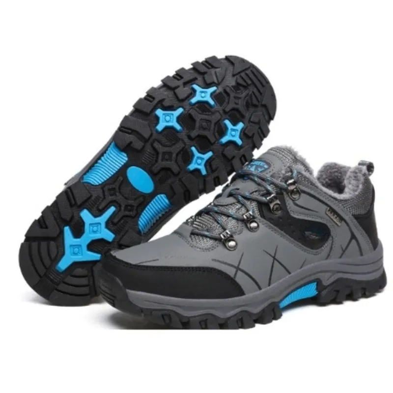 Winter Waterproof Snow Boots With Fur