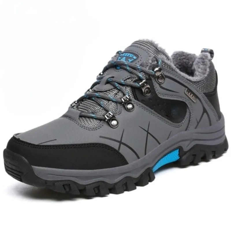 Winter Waterproof Snow Boots With Fur