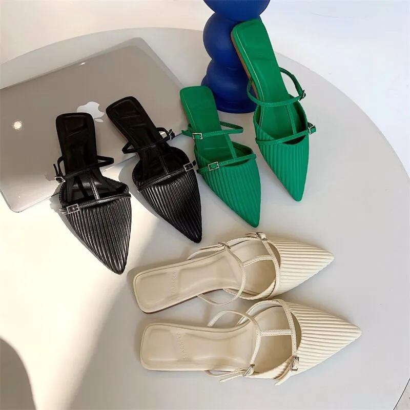 Women Sandals Pointed Toe