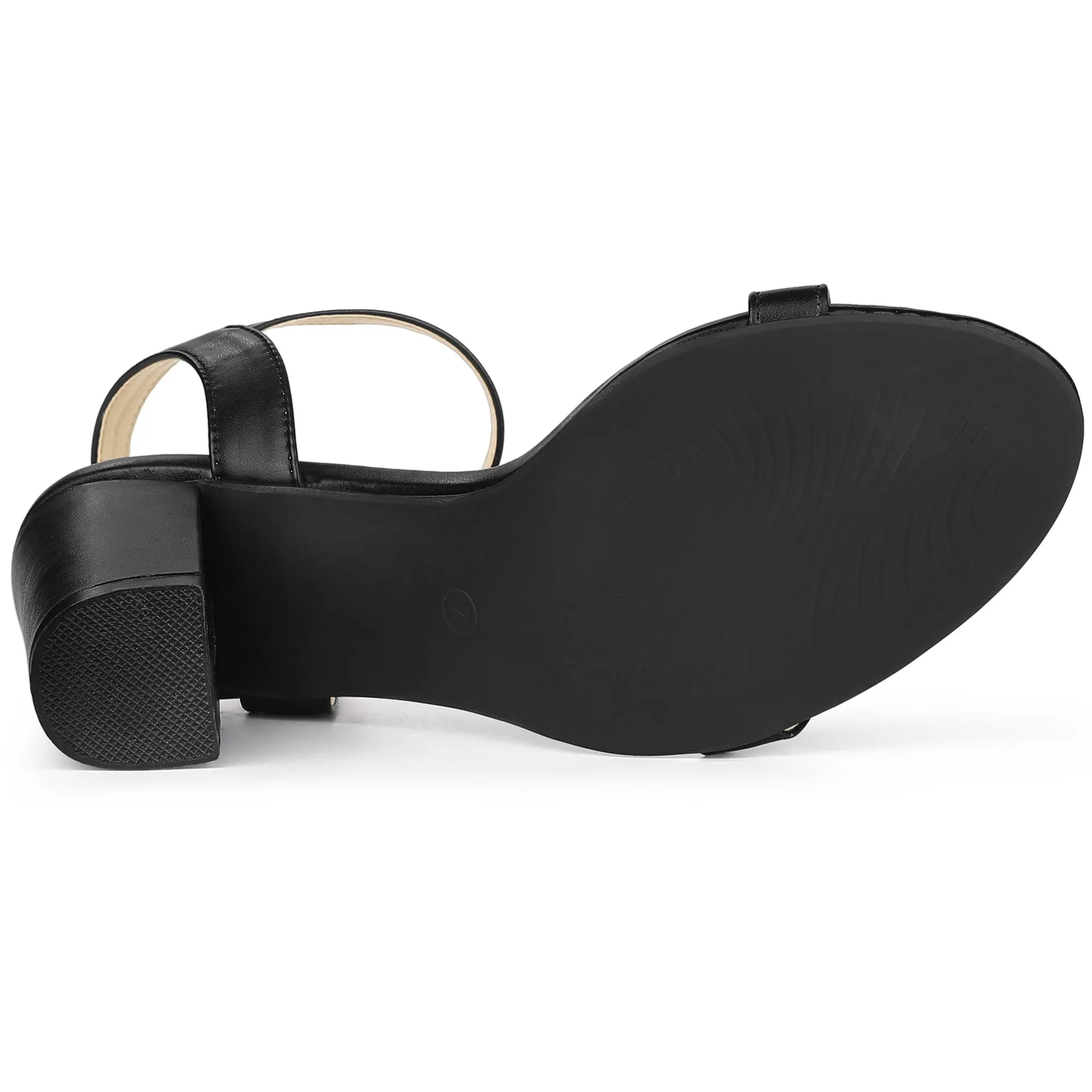 Women's Chunky High Heels Ankle Strap Heeled Sandals