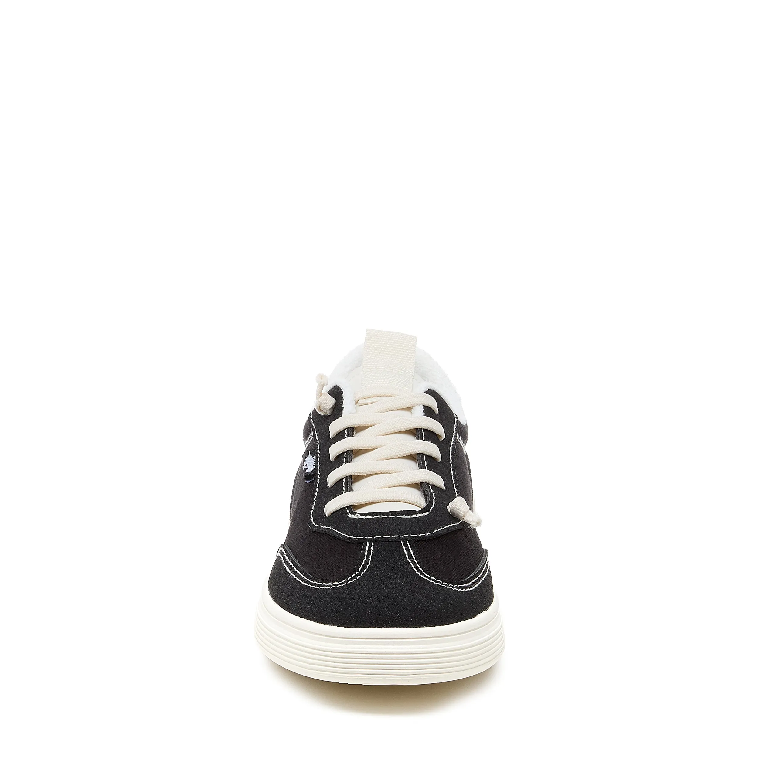 Zap Black Slip-On Trainers